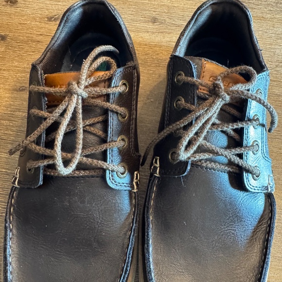 Skechers Men's Heston SN 65875 Chukka Casual Sneaker Brown Leather US 8 - Picture 2 of 15